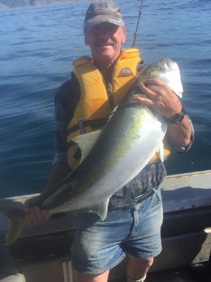 Charlie Baldwin with an excellent Kingi